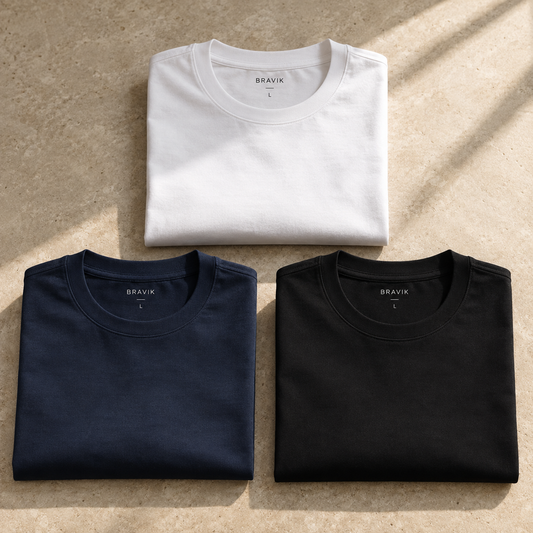 The Essentials Pack - 3 Basic Tees