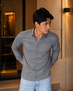 Bravik Essential Slim-Fit Cotton Shirt