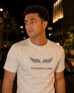 BRAVIK Die With Memories Not Dreams Printed T-Shirt