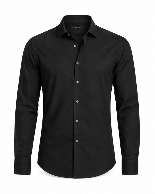 Bravik Essential Slim-Fit Cotton Shirt