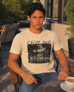 BRAVIK Chill Out Printed T-Shirt — Beige