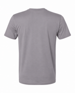 BRAVIK Die With Memories Not Dreams Printed T-Shirt - Grey - Product Back