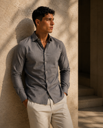 Bravik Essential Slim-Fit Cotton Shirt