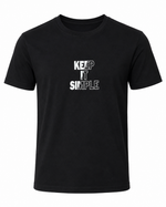 BRAVIK Keep It Simple Printed T-Shirt — Black