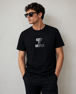 BRAVIK Keep It Simple Printed T-Shirt — Black