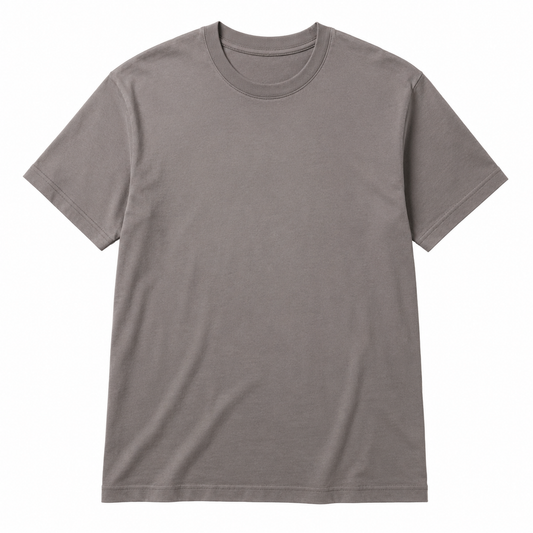 BRAVIK Trust Your Crazy Idea Printed T-Shirt — Grey